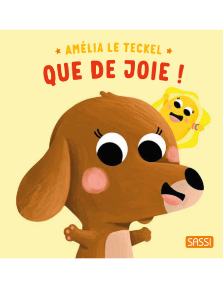 Livre Amélia le teckel Que de joie ! - Sassi