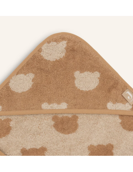 Cape de bain Teddy bear 75x75 cm - Jollein