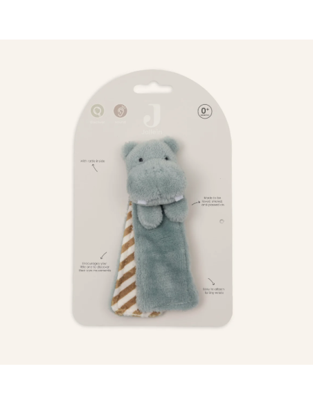 Hochet main et pied hippo - Jollein