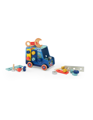 Camionnette multi-activités Puce & Pilou - Moulin roty