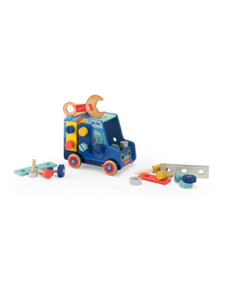 Camionnette multi-activités Puce & Pilou - Moulin roty