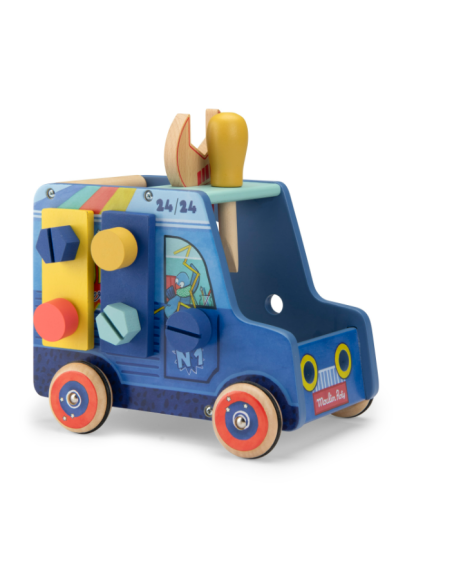 Camionnette multi-activités Puce & Pilou - Moulin roty