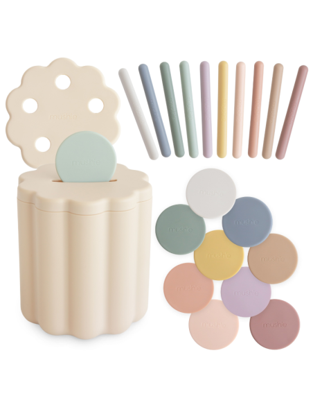 Coin & tube sorting set - Mushie 102027
