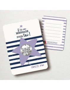 Carte à gratter "Tu es une super nounou" - Gratte moi