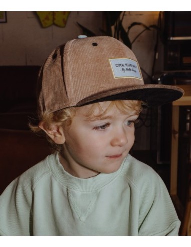 Casquette velours sweet burliwood 6 ans(56cm) Hello Hossy