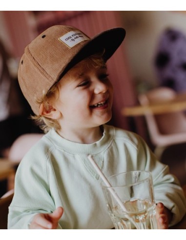 Casquette velours sweet burliwood 6 ans(56cm) Hello Hossy