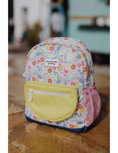 sac a dos imprime garden party +6ans hello hossy