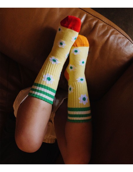 CHAUSSETTES IMPRIMÉ HIPPIE 1-2 ANS - (22-24)