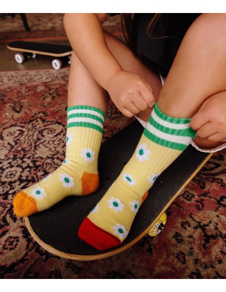 CHAUSSETTES IMPRIMÉ HIPPIE 1-2 ANS - (22-24)