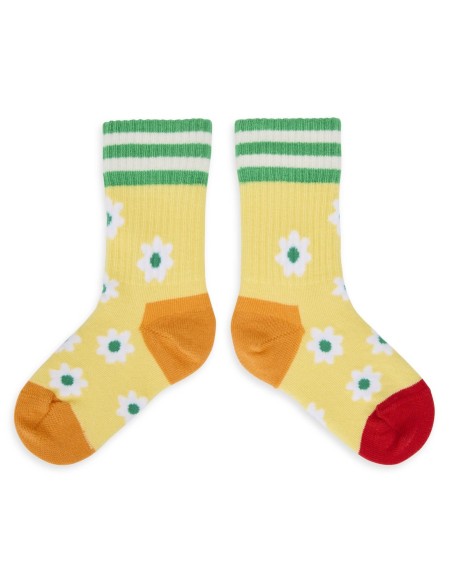 CHAUSSETTES IMPRIMÉ HIPPIE 1-2 ANS - (22-24)