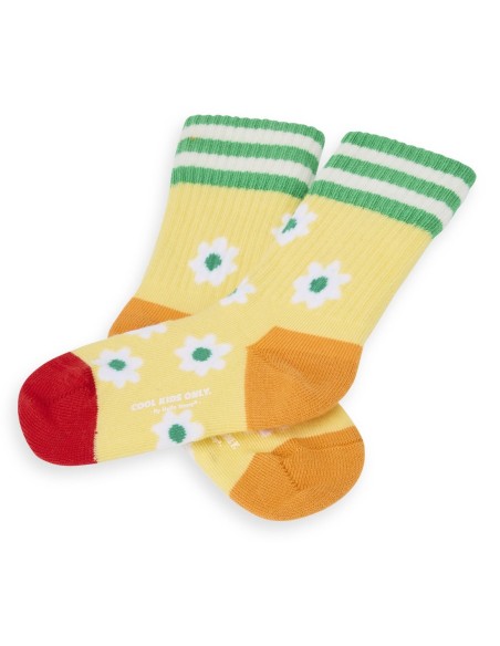 CHAUSSETTES IMPRIMÉ HIPPIE 1-2 ANS - (22-24)