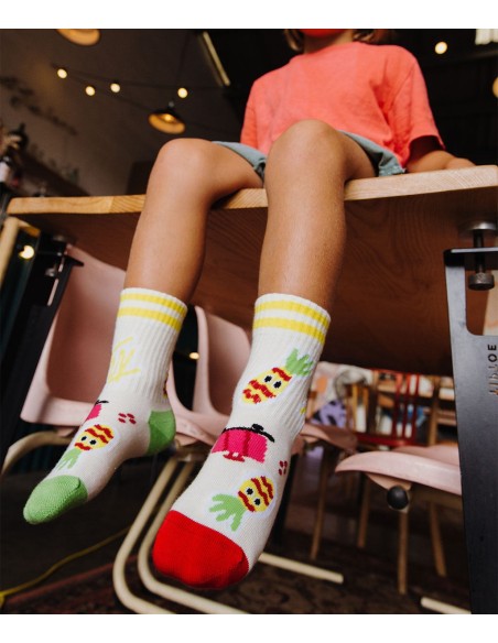 CHAUSSETTES IMPRIMÉ COOL TRIP 7-9 ANS - (32-35)