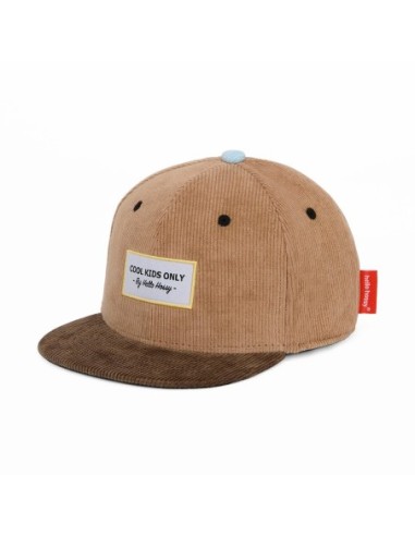 Casquette hello hossy en velours burlywood 9-18 mois (48cm)