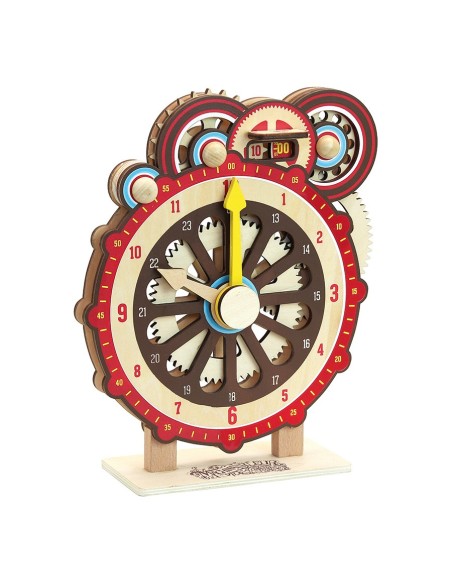 Horloge Machinalirleur jouet en bois éducatif - Vilac
