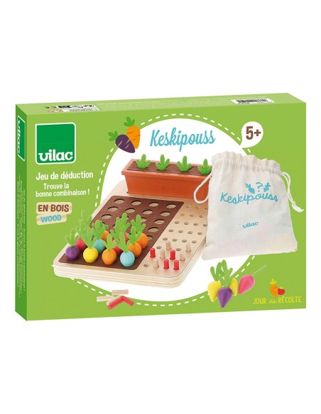 Keskipouss de Vilac – Jeu de logique potager pour enfants