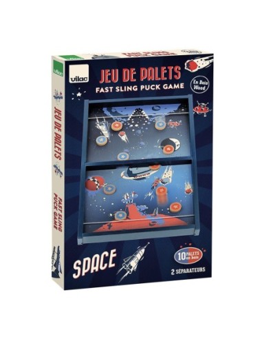 Jeu de Palet Vilac – Jeu d’adresse en bois pour enfants dès 5 ans