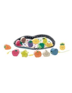 Perles Tutti Frutti – Vilac | Jeu d’éveil en bois