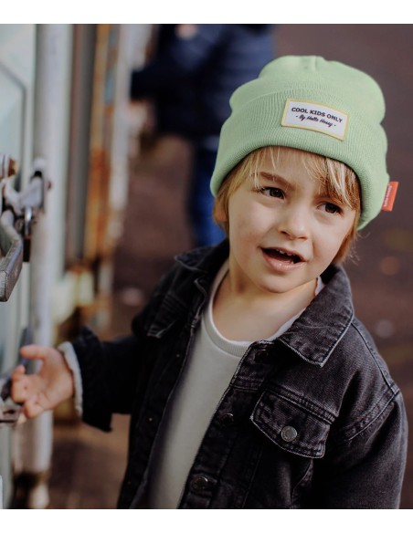 Bonnet urban chine mint 6ans hello hossy