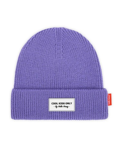 Bonnet pop purple 2-5 ans hello hossy