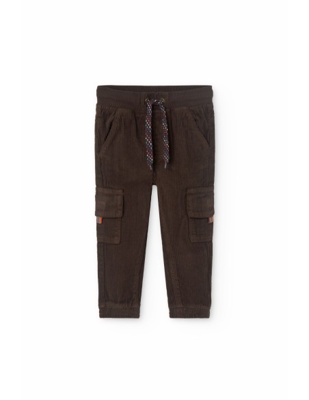 Pantalon en velours côtele pour bébé garçon 2 ans - Boboli