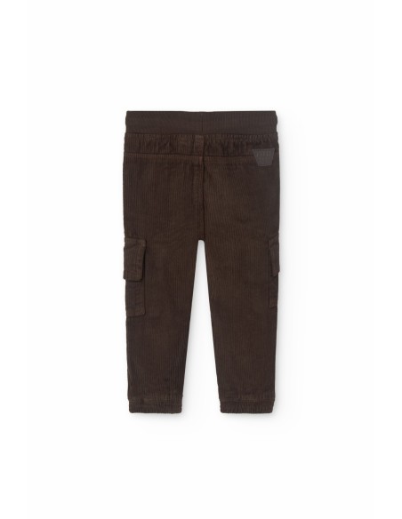 Pantalon en velours côtele pour bébé garçon 2 ans - Boboli