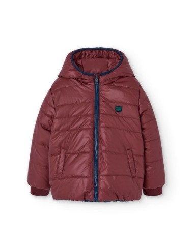 Parka réversible en toile technique pour garçon 4 ans