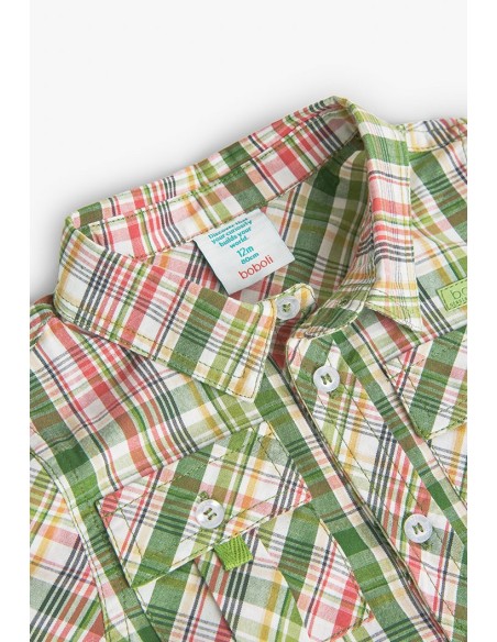Chemise carreaux bébé garçon  2 ans - Boboli