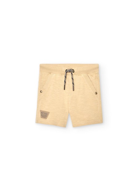 Bermuda bébé garçon beige  6 mois - Boboli