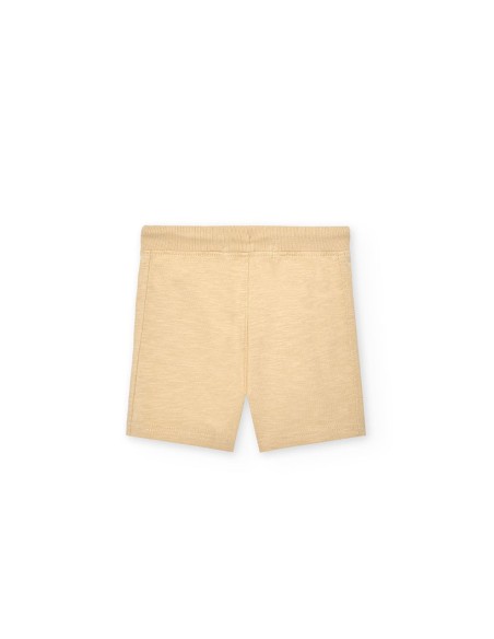 Bermuda bébé garçon beige  6 mois - Boboli