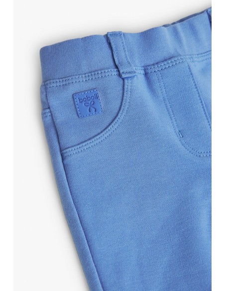 Pantalon en molleton strech bébé fille  6 mois