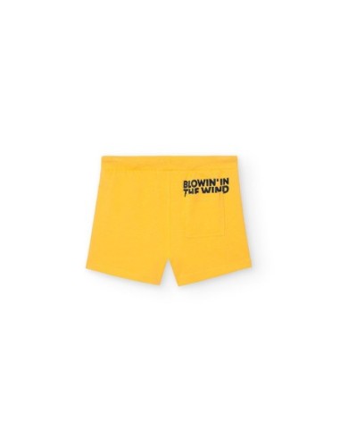 Bermuda tricot jaune bébé garçon - Boboli