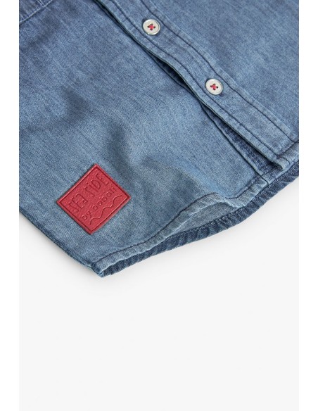 Chemise jeans bébé garçon 9 mois - Boboli