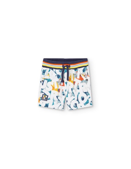 Bermuda lettre pour bébé garçon  6 mois