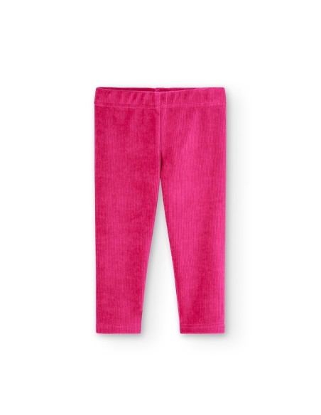 Leggings en velours bébé fille  6 mois - Boboli