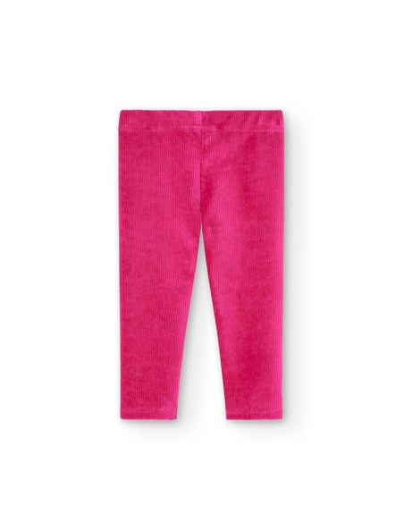 Leggings en velours bébé fille  6 mois - Boboli