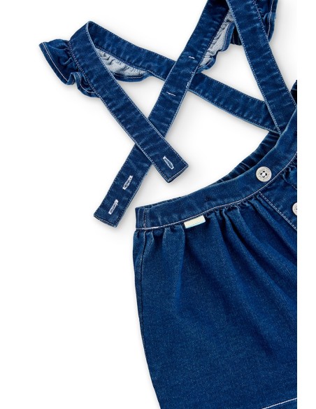 Jupe jeans maille bébé fille  12 mois - Boboli