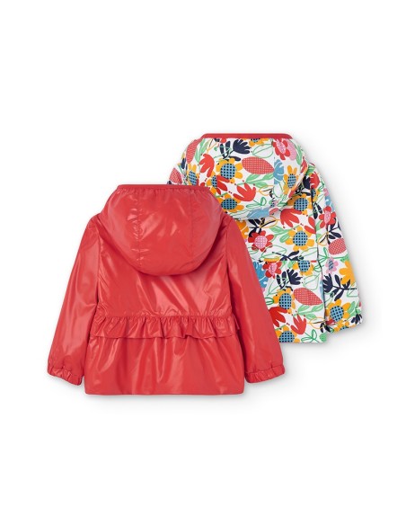 Parka reversible en toile bébé fille  12 mois - Boboli