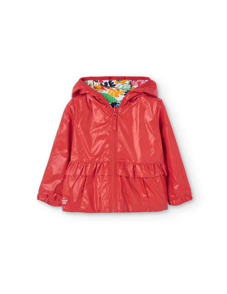 Parka reversible en toile bébé fille  12 mois - Boboli