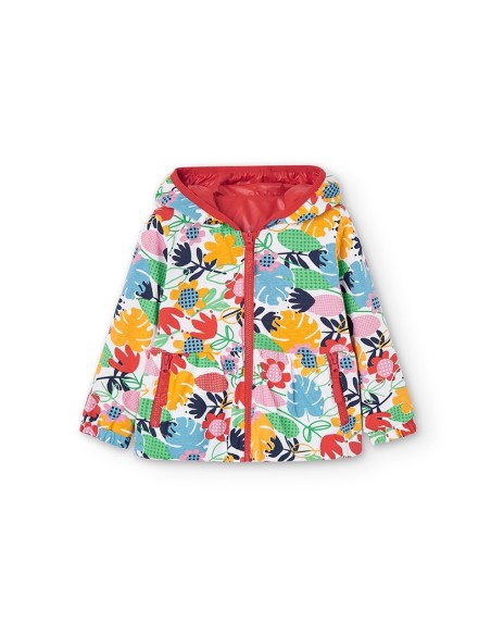 Parka reversible en toile bébé fille  12 mois - Boboli