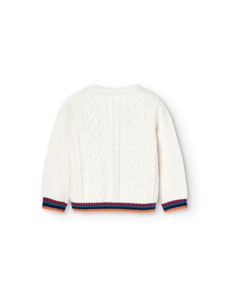 Pull pour bebe fille Pompom 6 mois - Boboli