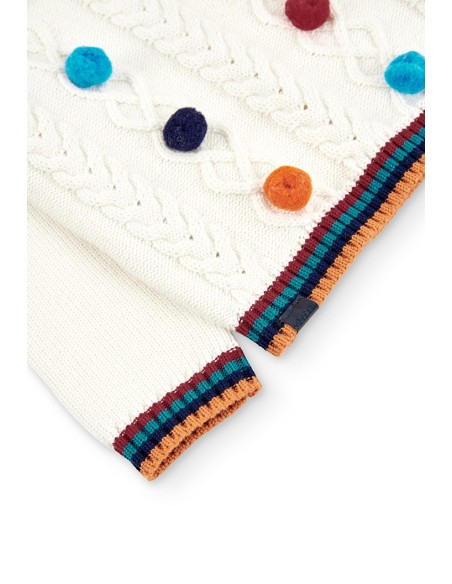 Pull pour bebe fille Pompom 6 mois - Boboli
