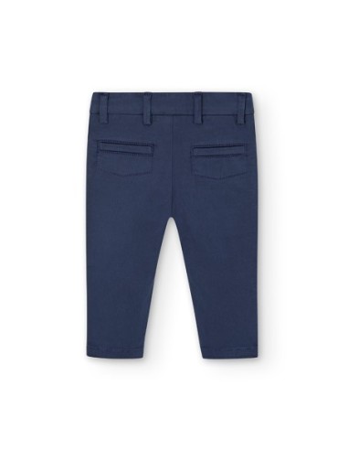 Pantalon strech en satin bebe Garçon 9 mois - Boboli