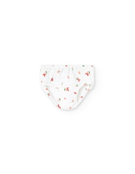Robe gaze de coton fleurs bébé fille  12 mois - Boboli