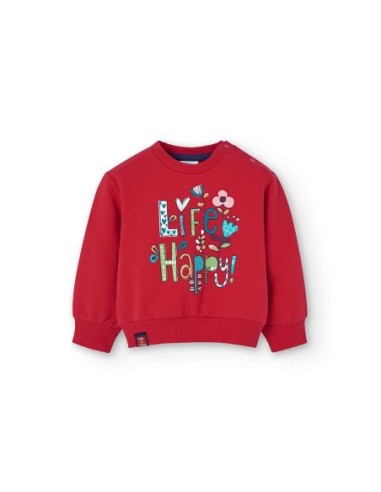 Sweat en molleton strech bebe fille 6 mois - Boboli