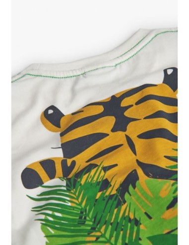 T shirt bebe garçon Tigre 6 mois - Boboli