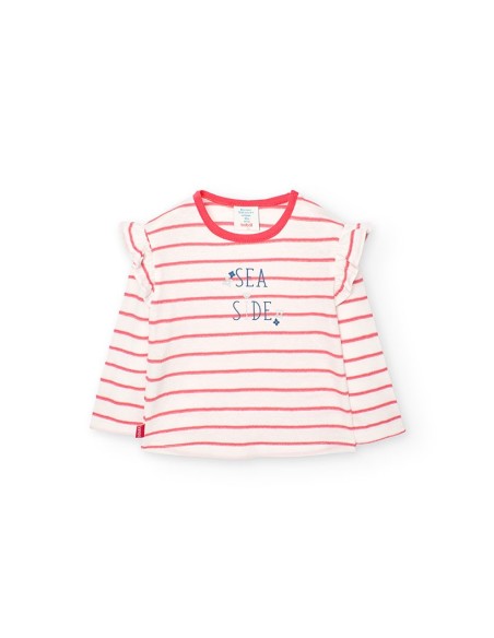 T shirt manche rayures  12 mois - Boboli