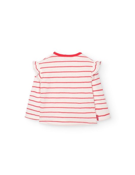 T shirt manche rayures  12 mois - Boboli
