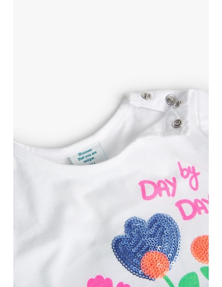 T shirt manches bébé fille  6 mois - Boboli