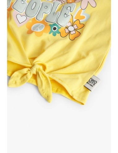 T shirt manches strech fille be nice 10 ans - Boboli