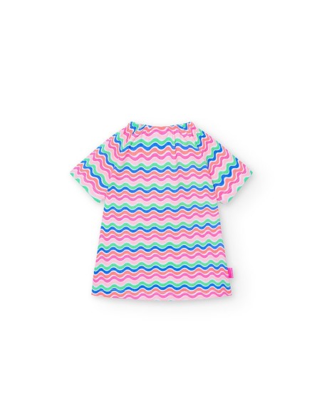 T shirt rayures bébé fille 12 mois - Boboli